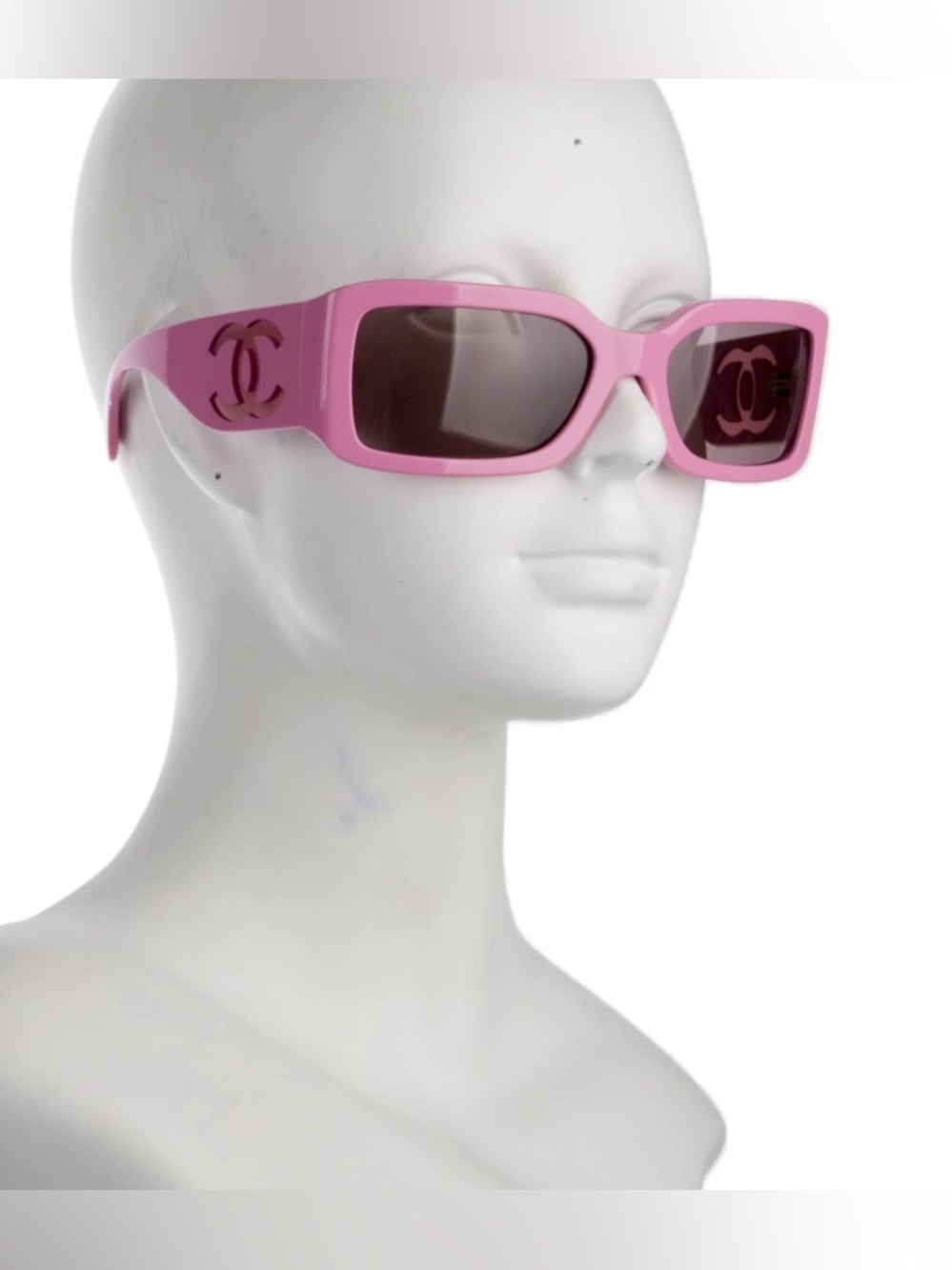 ChaneI Pink Double Logo Sunglasses 😎
